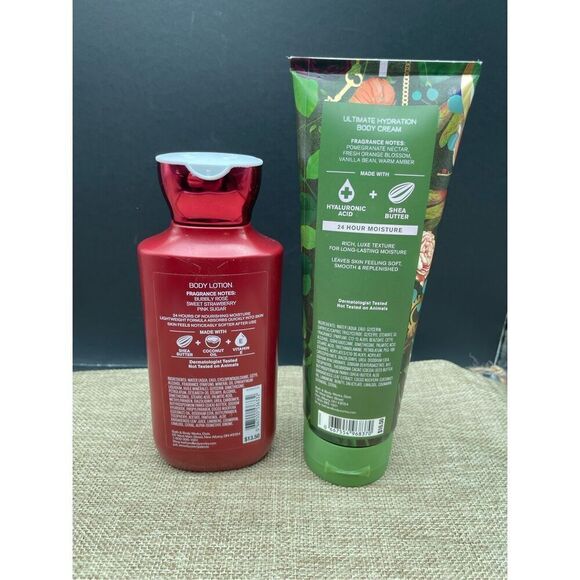 New Bath and Body Works Bundle Love Cotton Candy Body Lotion and Fairytale Body - Picture 2 of 7